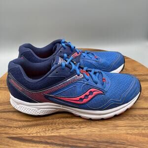 Saucony Cohesion 10 Shoes Womens Size 10 Blue Running Comfort Walking Sneakers